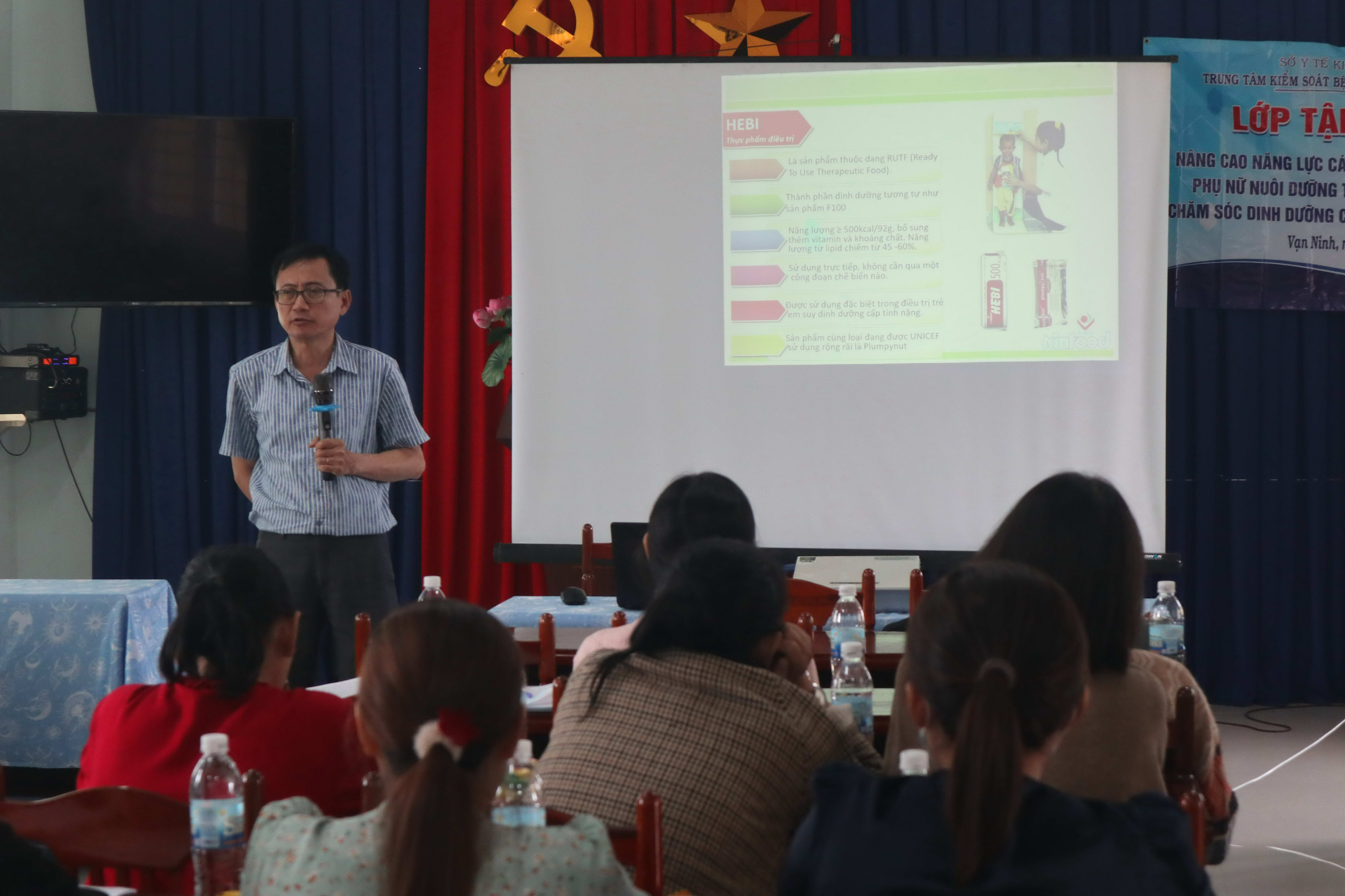 Kinh nghiệm triển khai chương trình can thiệp dinh dưỡng của tỉnh Điện Biên